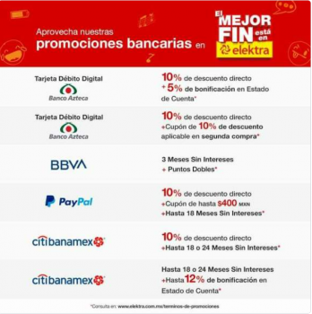 PROMOCIONES BANCARIAS ELEKTRA