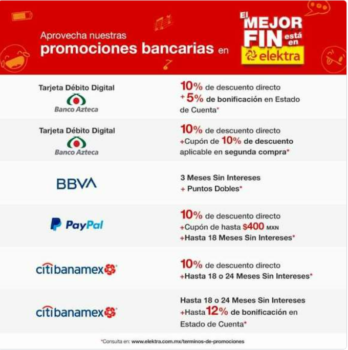 Buen Fin 2022 en  Promociones Bancarias 4  Buen fin, Buen fin  mexico, Ofertas y promociones