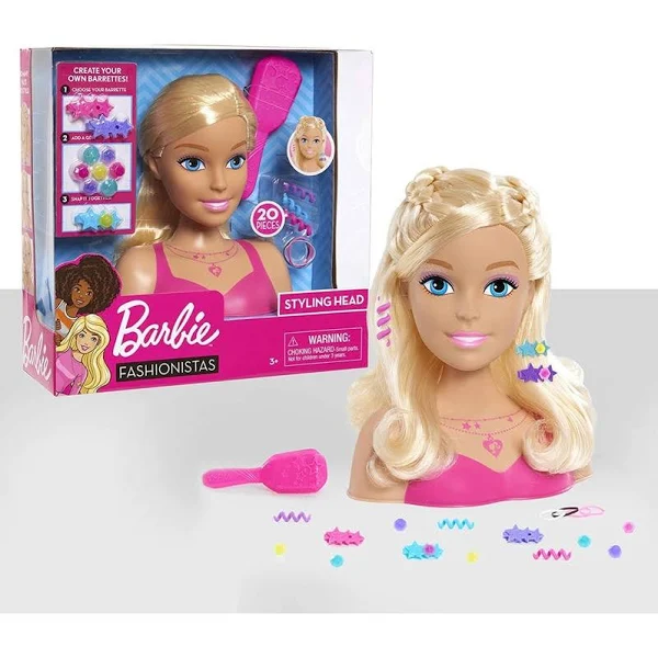 Muñeca Barbie Gasionistas Peinados y Accesorios